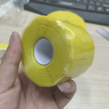 军沃 硅橡胶自粘带 高温阻燃胶带