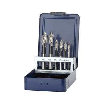 哈恩库博 锪钻套件 180° HSSE 螺纹孔 T=3M3-M10HA 11439500 60天