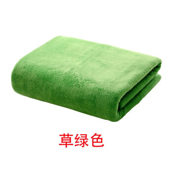 谐晟 超细纤维毛巾 家政保洁抹布加厚洗车擦清洁布 中厚 30*40 36g 绿色 量大可定制LOGO