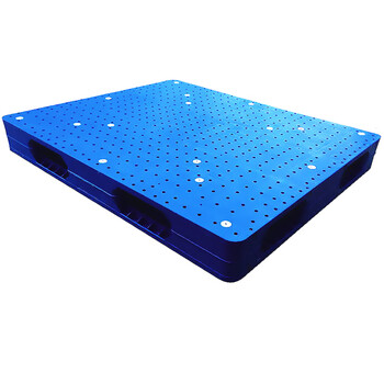 飞尔 全双面网格叉车托盘 重型塑料托盘 双面平板 塑胶卡板【131 全双面网格焊接型1300x1100x150 24.5KG】