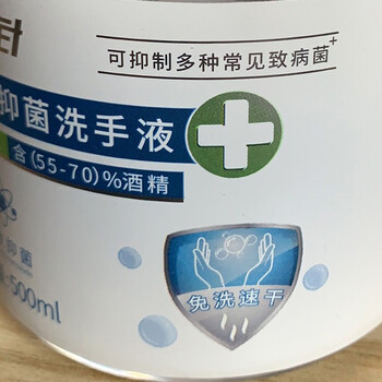 爱柯布洛 按压式免洗洗手液 500ml大容量速干洗手液免洗洗手液公共企业公司幼儿园学生