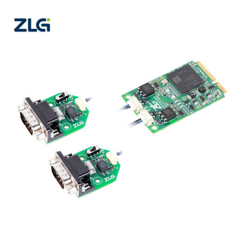 ZLG致远电子 工业级高性能MiniPCIe接口CAN卡 智能CAN通讯卡 MiniPCIeCAN-2E-U
