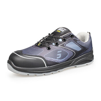 鞍琸宜CADOR S1P防砸防刺穿安全鞋低帮011102灰色48码1双装