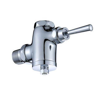 星期十 手扳大阀体-6分DN20 铜入墙式冲洗阀蹲便器脚踏式冲洗阀 入墙式厕所冲洗阀定制