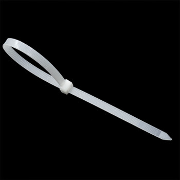 旷尔 尼龙扎带 扎线带 自锁式塑料捆扎强力束线带 白色【3×120mm 国标 宽2.5mm】1000条/包 3包起批