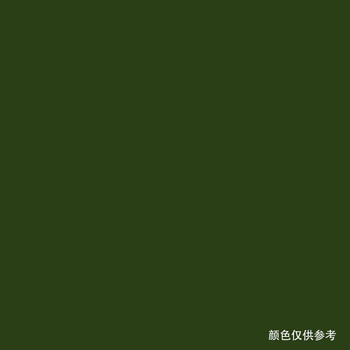 齐鲁油漆/QILU 军绿调和漆 金属漆醇酸漆工业漆彩钢瓦漆铁铝钢铁门油漆涂料防腐漆 2kg/桶