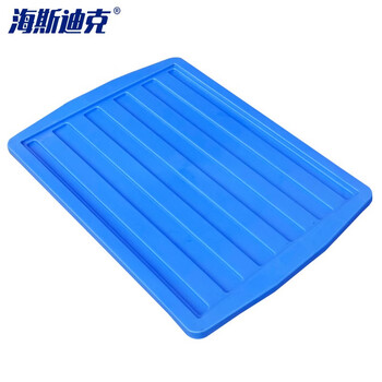 海斯迪克 HKCL-146 塑料分隔式零件盒物料盒 分格箱五金工具收纳箱螺丝盒 特厚590四格箱（590*385*145）