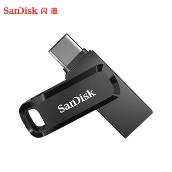 闪迪（SanDisk）128GB Type-C USB3.2 手机U盘DDC3黑色 读速高达400MB/s 自动备份 手机电脑两用 