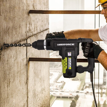 威克士（WORX） WU326单功能电锤大功率打孔冲击钻工业级电锤1010W电动工具