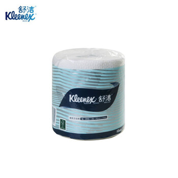 金佰利舒洁0319-01 双层小卷卫生纸200格2层100卷1箱装 超柔卫生纸卷纸卫生间用原生木浆不堵塞马桶