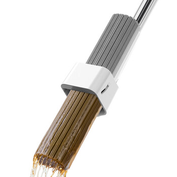 益美得 FH-1360  新款免手洗胶棉拖把吸水挤水海绵地拖自动回弹干湿两用拖布    33CM