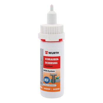 伍尔特官方（WURTH）0893270050 高强度螺纹紧固胶-DOS-50G