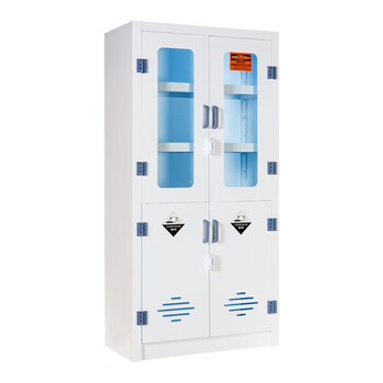 京度 PP器皿柜    四门双锁实验室化学品药品柜安全柜器皿柜试剂柜可定制