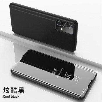亚伊美适用三星a52手机壳5g版galaxya52保护套samsung透明视窗镜面