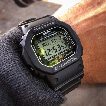 卡西欧(casio)卡西欧手表男casio g-shock dw5600e-1 周杰伦复古款