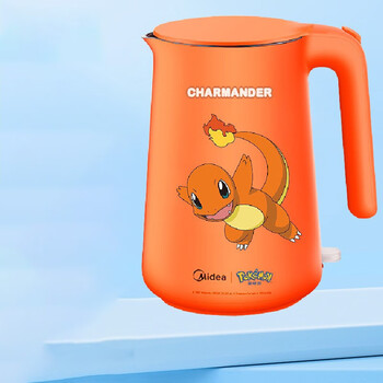 美的（Midea）皮卡丘电热烧水壶 小火龙SH15E206PK