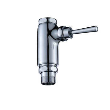 星期十 手扳大阀体-1寸DN25 铜立式冲洗阀蹲便器大便脚踏式冲洗阀厕所冲洗阀门定制
