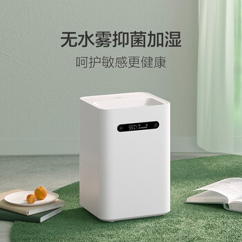 智米（smartmi）无雾加湿器 纯净型加湿器2 4L大容量桌面加湿 卧室母婴家用 智能熄屏 安静 支持APP