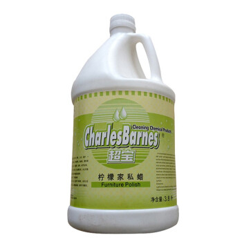 超宝（CHAOBAO）DFF005 柠檬家私蜡 家具皮革地板保养剂 3.8L*1/桶