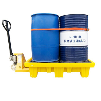 知旦防渗漏托盘610100四桶托盘130*130*30cm漏量69加仑/260L