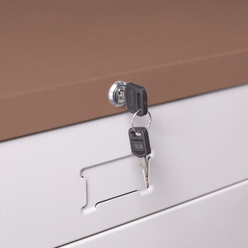 圣极光图纸柜办公底图柜工程移动文件柜咖白色0号单层可定制G1669