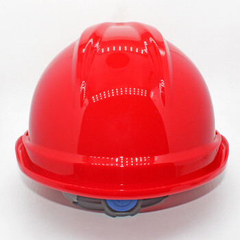 重安（CHONG AN）78型安全帽 ABS塑料V型透气孔头盔安全帽 红色