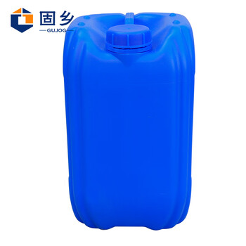 固乡塑料桶 20升水桶 25L方形酒桶 30公斤化工桶5升堆码桶10kg废液桶 【蓝色15L】