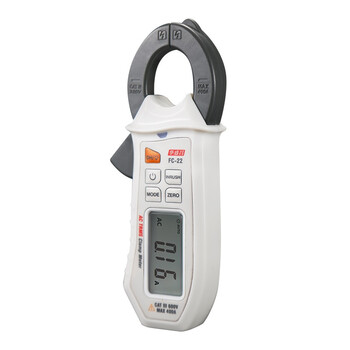 华盛昌（CEM）FC-22数字钳形表 高精度真有效值电流表 全自动数显交流电工电流表