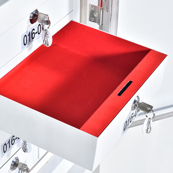 震迪手机信号屏蔽柜考场会议号寄存柜SD0605壁挂款大10格可定制