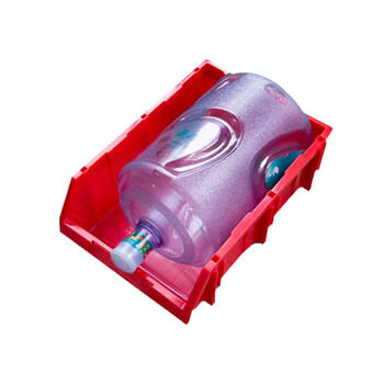 京度货架零件盒物料盒收纳盒工具盒螺丝盒五金盒分类盒加厚斜口款520*350*190mm