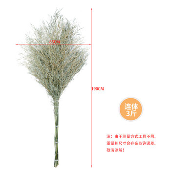 卫洋 WY-0016 手工扫把 清洁扫把物业工厂 环卫工新款中号3斤装 5把装