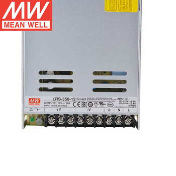 明纬（MEANWELL）LRS-350-12 灯带监控220转12V NES/S明纬电源 29A 12V