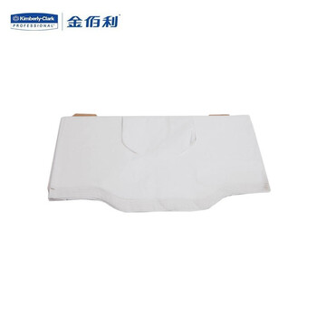 金佰利适高 座便器下抽式座垫纸 酒店 商务办公宾馆餐厅KTV 125张/包×24包/箱 1箱装7410A量贩超值