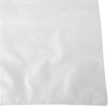 飞尔（FLYER）白色塑料袋 拎手13cm【30cm×50cm】100个起订 可定制