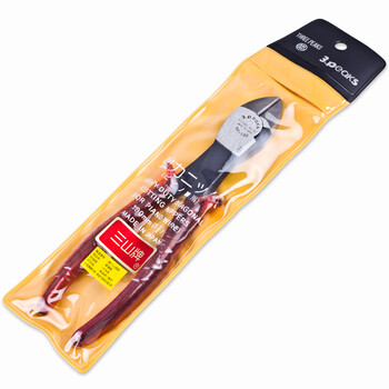 三山（3.peaks）进口电工斜嘴钳 NP-190P(光纤 钢丝钳)  斜口钳 斜咀钳 7寸半190mm