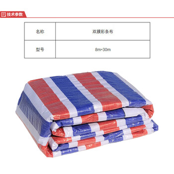 飞尔（FLYER）双膜彩条布 篷布防水布苫布 货车油布【FLM055】
