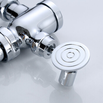 星期十 高标款卧式脚踏 铜脚踩蹲便器冲水阀卧式冲洗阀厕所冲洗阀蹲坑便池延时阀定制