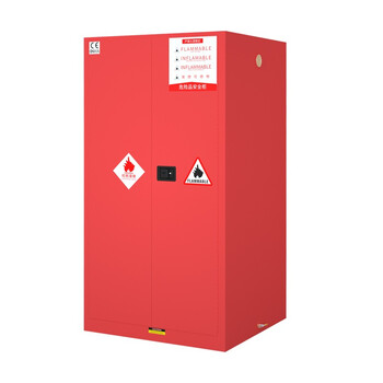 京度 防爆安全柜 60加仑储存柜化学柜钢制危化品试剂存储柜工业危险品实验柜子可定制 红色