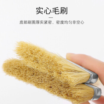 勒塔（LETA）猪毛油漆刷子涂料乳胶漆内墙面漆猪鬃毛刷子扫灰刷墙工具2英寸LT482