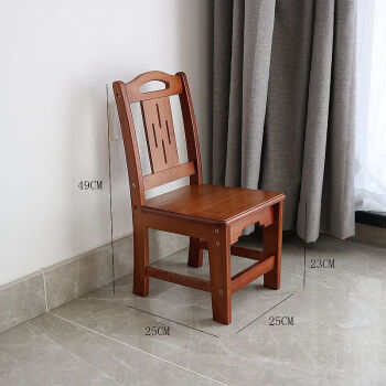 木椅靠背椅实木椅子餐桌椅休闲椅中式餐厅座椅小木椅子小板凳子矮凳
