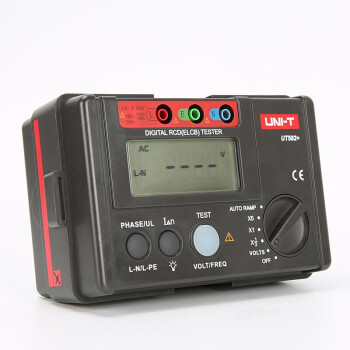 优利德（UNI-T）UT582+ 工业级漏电保护开关测试仪 相数字漏电保护器线路漏电检测仪