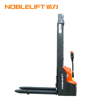 诺力（NOBLELIFT）PSE12N锂电步行式电动堆高叉车 荷载1.2吨升高2.6米货叉685*1150mm	
