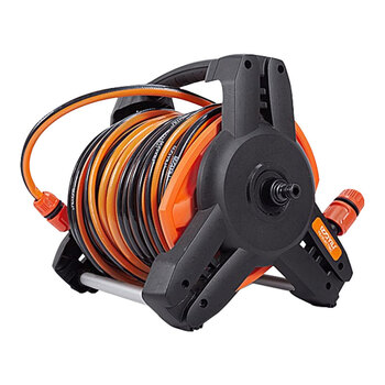 亿力 便携式水管车洗车水枪园林花园喷淋工具 YLR025/50米版（可壁挂）