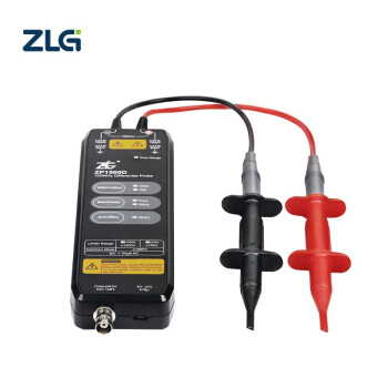 ZLG致远电子 高压差分示波器探头100MHz带宽 1500V差模电压 1%直流精度 ZP1500D