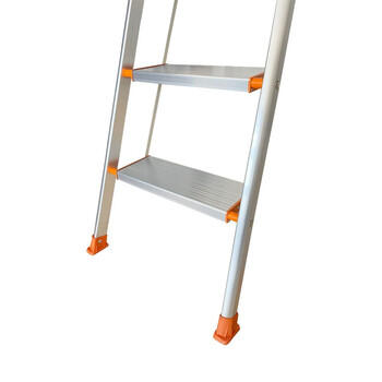 兴航发 铝合金六步梯子 6步室内室外轻便梯子加厚梯子 铝合金折叠梯子工程梯子