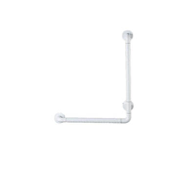 星期十 L型68X68CM白色 浴室90度防滑扶手栏杆卫生间残疾人无障碍安全扶手定制