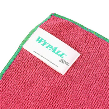 金佰利/Kimberly-Clark 超细纤维布 吸尘吸液体百洁布清洁去污耐用不掉毛 红色 24片/箱 83980