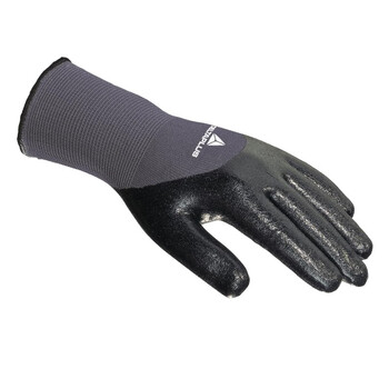 代尔塔（Deltaplus）201718 VE713舒适型丁腈3/4涂层手套无缝尼龙针织耐油磨损防滑 定做 8码 10副