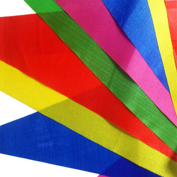 工品星GPX-QZ小彩旗三角串旗工地警戒小旗开业开张活动装扮吊旗14*21cm50米100面旗子（1包）