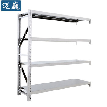迈巍201不锈钢货架落地置物架工厂仓储200*40*200副架可定制ME026